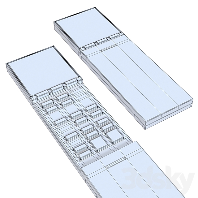 Air conditioner Mitsubishi 3DS Max Model - thumbnail 5