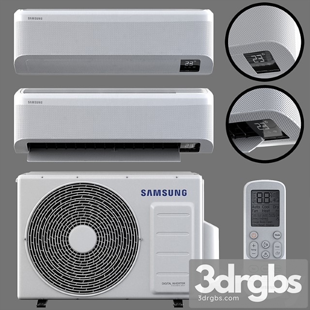 Air conditioner samsung ar9500t wind free - thumbnail 1