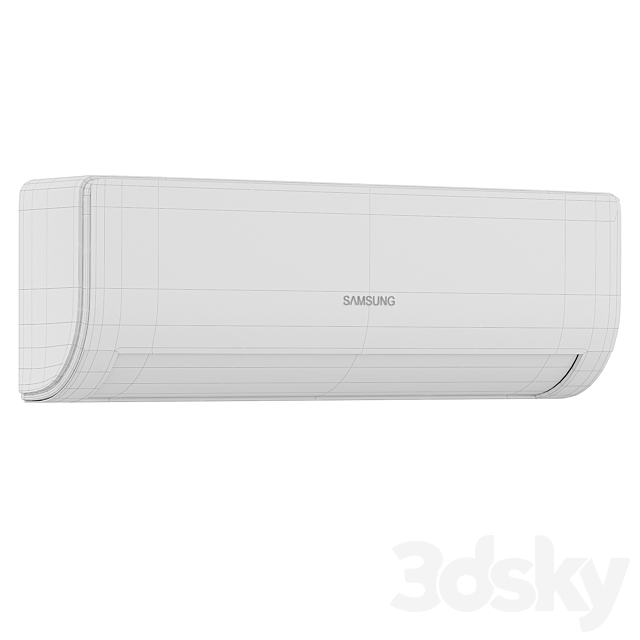 air conditioners samsung 3ds Max - thumbnail 3