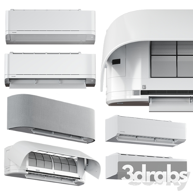 Air conditioners toshiba haori, tkvg, shorai edge - thumbnail 1