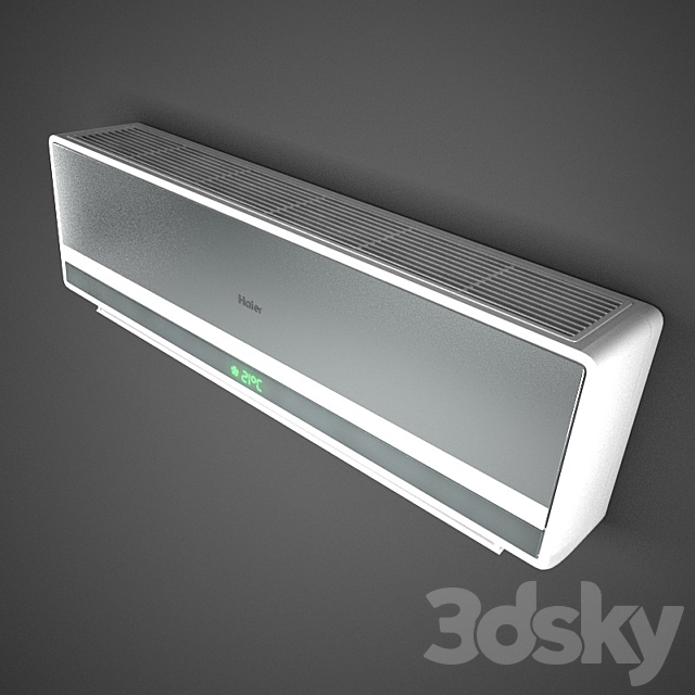 Air Conditioning HAIER 3DS Max Model - thumbnail 2