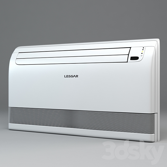 Air conditioning LESSAR (wall-mounted) 3DSMax File - thumbnail 1