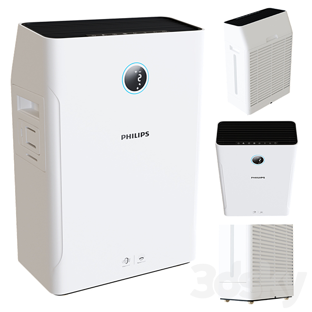 Air Purifier PHILIPS Series 2000i 3ds Max - thumbnail 1