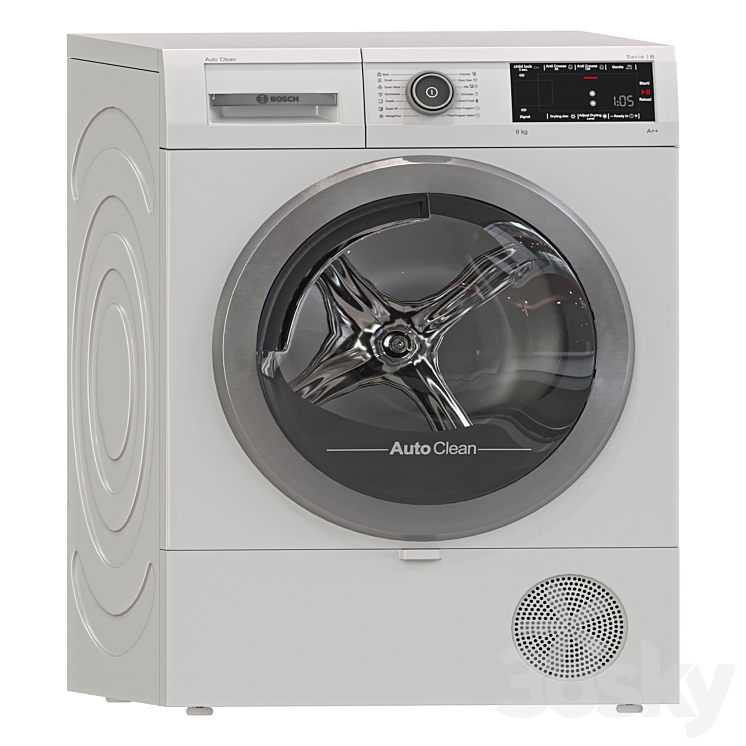 Bosch washing machine & Dryer 3DS Max - thumbnail 2