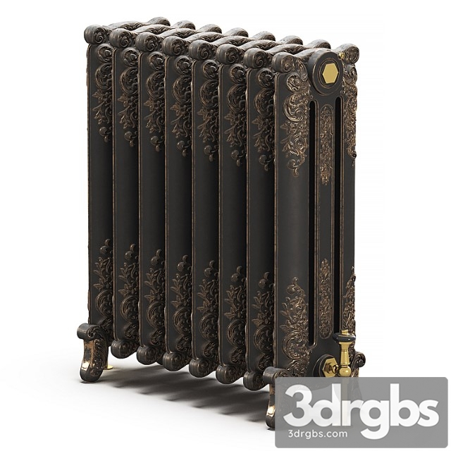 Cast Iron Radiator 3dsmax Download - thumbnail 1