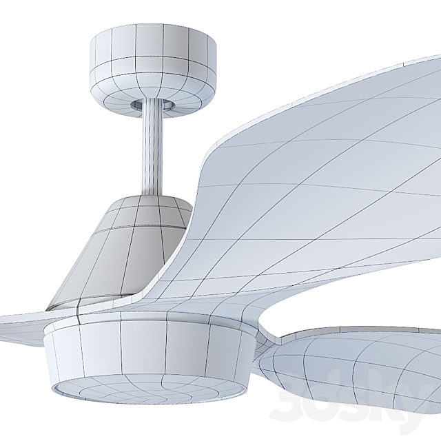 Ceiling Fan 3DSMax File - thumbnail 4