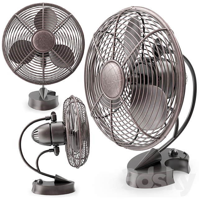 Cinni Desk Fan 3DSMax File - thumbnail 1