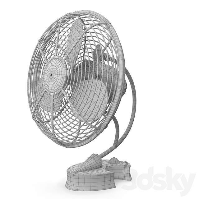 Cinni Desk Fan 3DSMax File - thumbnail 2