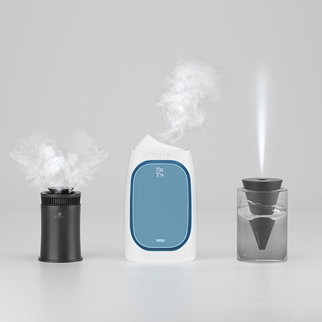 Cleaners and humidifiers 3ds Max - thumbnail 1