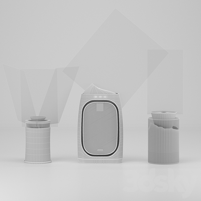 Cleaners and humidifiers 3ds Max - thumbnail 2