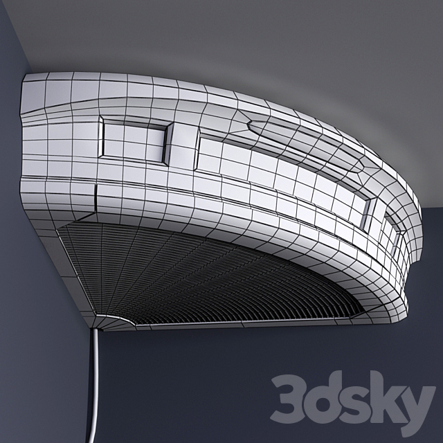 Corner air conditioning Gree Corner 3DSMax File - thumbnail 2