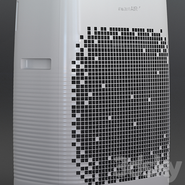 CUCKOO IN & OUT Air Cleaner 3DSMax File - thumbnail 4