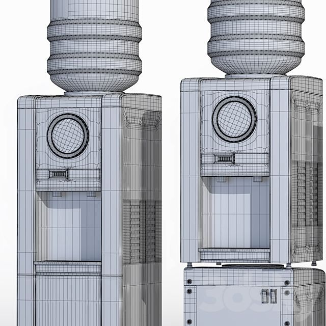 Кулер SONNEN TEB-02 3DS Max Model - thumbnail 4