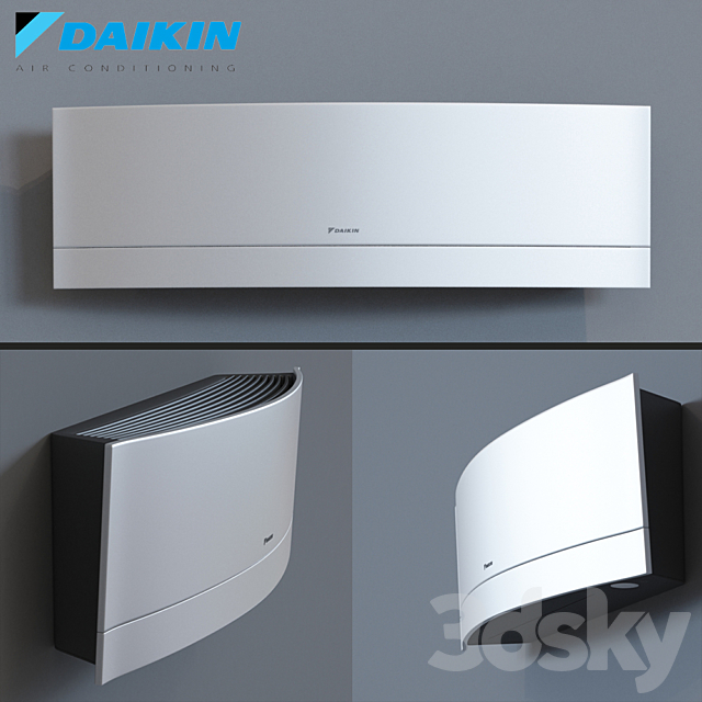 Daikin FTXG20LS _ RXG20L 3DSMax File - thumbnail 1