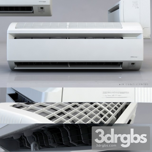 Daikin FTXN25KEV1B 3dsmax Download - thumbnail 1