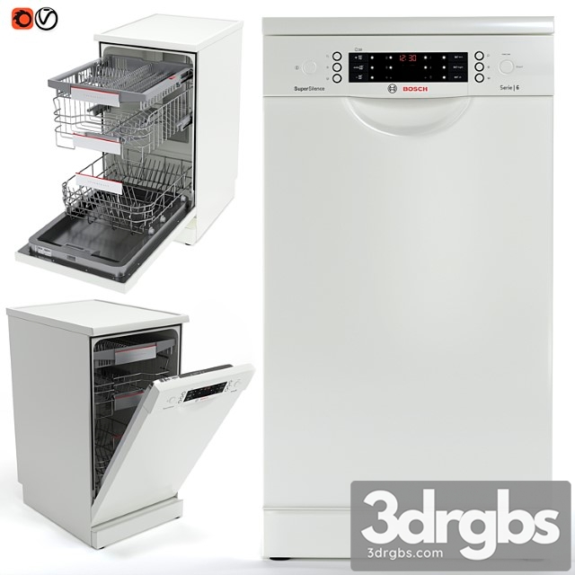 Dishwasher bosch supersilence sps66tw11r - thumbnail 1