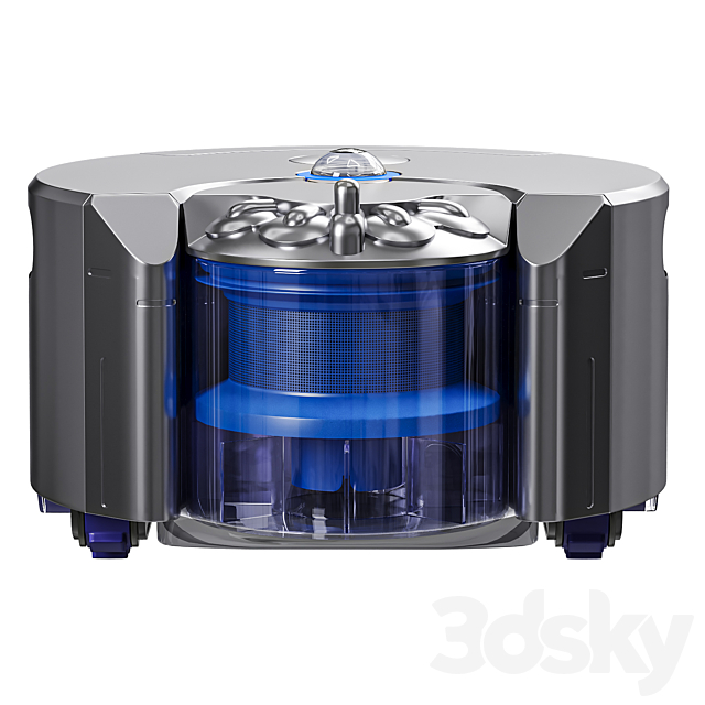 Dyson 360 Eye Robot Vacuum 3ds Max - thumbnail 2