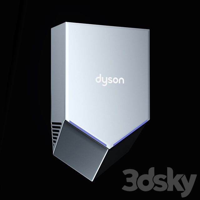 dyson airblade v 3DSMax File - thumbnail 1