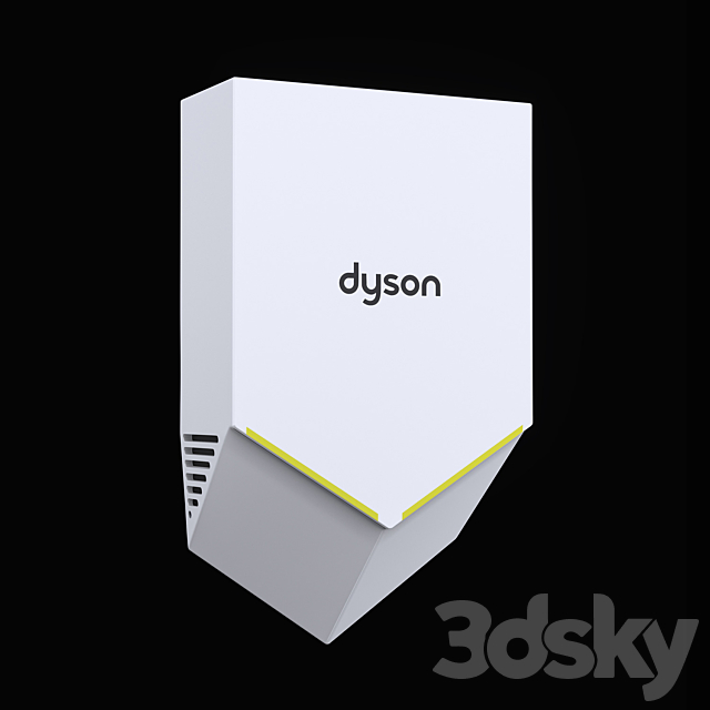 dyson airblade v 3DSMax File - thumbnail 2