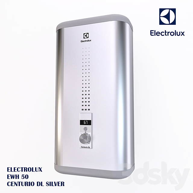 ELECTROLUX EWH 50 CENTURIO DL SILVER 3DSMax File - thumbnail 1