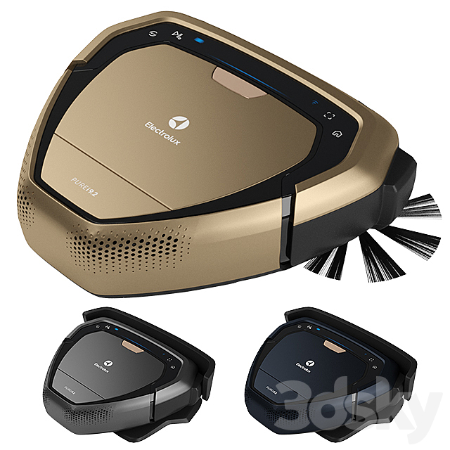 Electrolux Pure i9.2 Robotic Vacuum Cleaner 3d vision 3DSMax File - thumbnail 1