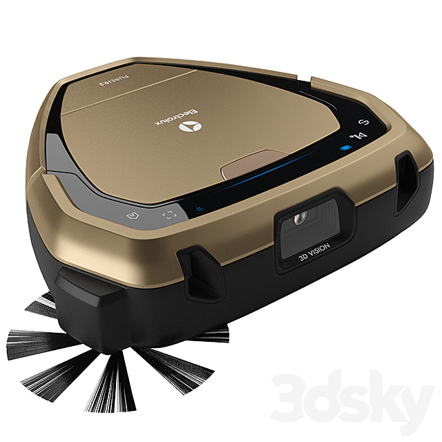 Electrolux Pure i9.2 Robotic Vacuum Cleaner 3d vision 3DSMax File - thumbnail 2
