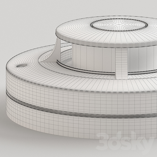 fire detector 3DS Max Model - thumbnail 2