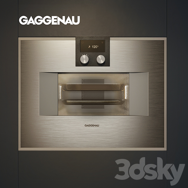 Gaggenau oven 3DSMax File - thumbnail 1