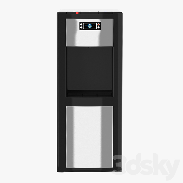 Glacier Bay Bottom Load Water Dispenser in Stainless Steel 3ds Max - thumbnail 2