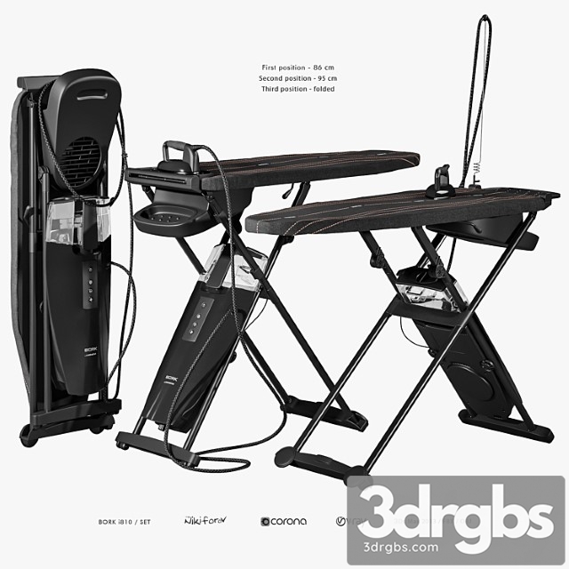 Gladilnaia Sistema Bork I810 Set 1 3dsmax Download - thumbnail 1