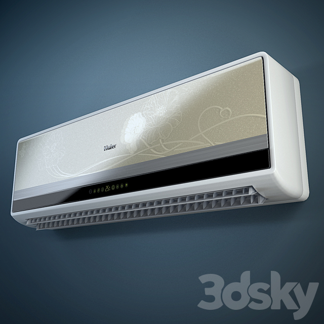 Haier Air Conditioning 3DSMax File - thumbnail 1