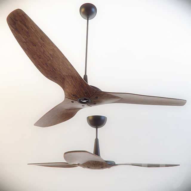 Haiku Bamboo Ceiling Fan 3DSMax File - thumbnail 1