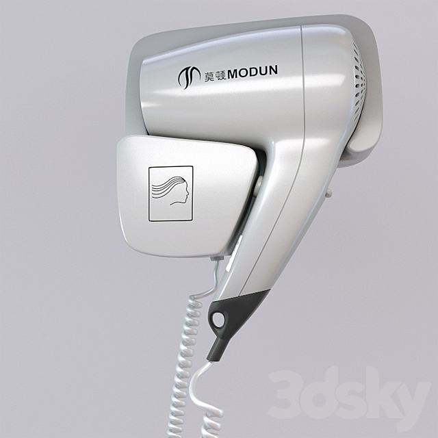 Hairdryer MODUN 3DS Max Model - thumbnail 3