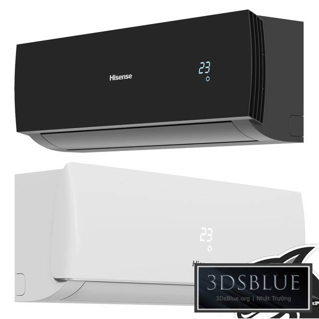 HISENSE air conditioners 3DS Max - thumbnail 3