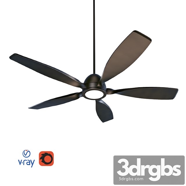 Holt, ceiling fan from quorum, usa. - thumbnail 1