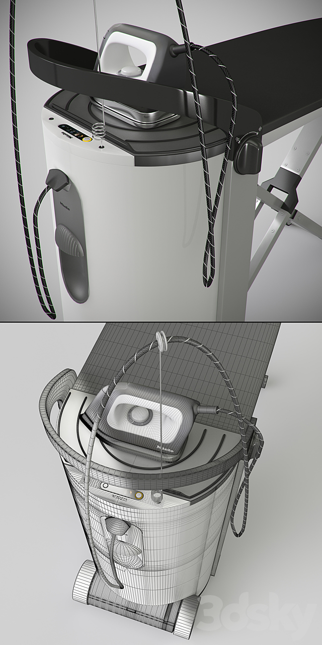 Ironing system FashionMaster 2.0 from Miele 3DSMax File - thumbnail 2