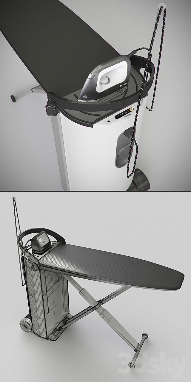 Ironing system FashionMaster 2.0 from Miele 3DSMax File - thumbnail 3