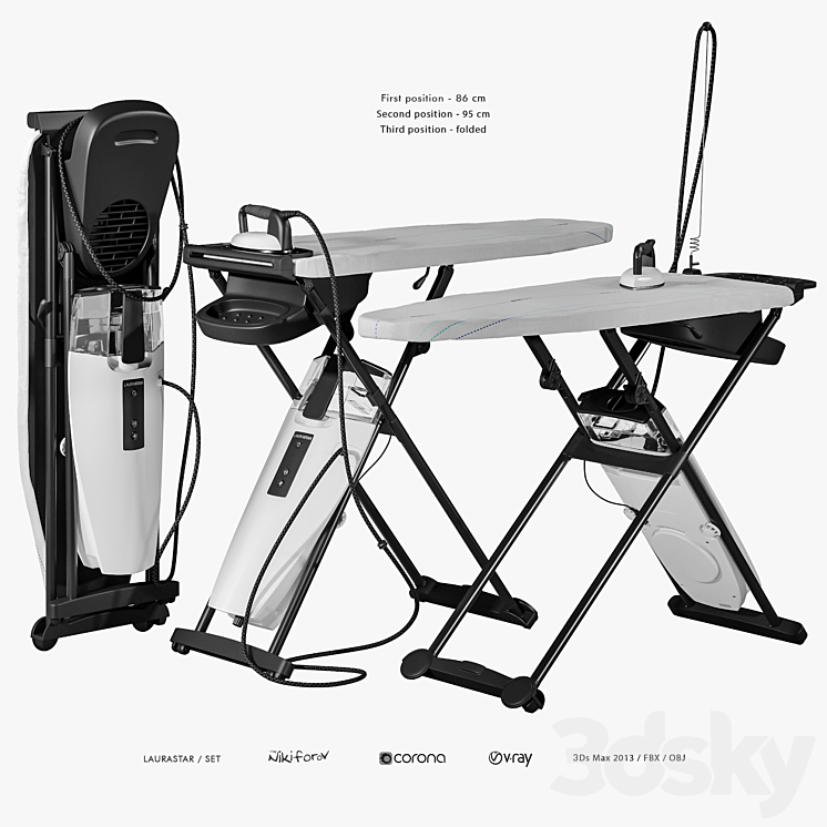 Ironing system LauraStar Smart \/ Set 3DS Max - thumbnail 1