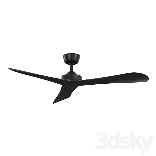 Juno DC Ceiling Fan 3DS Max Model - thumbnail 6