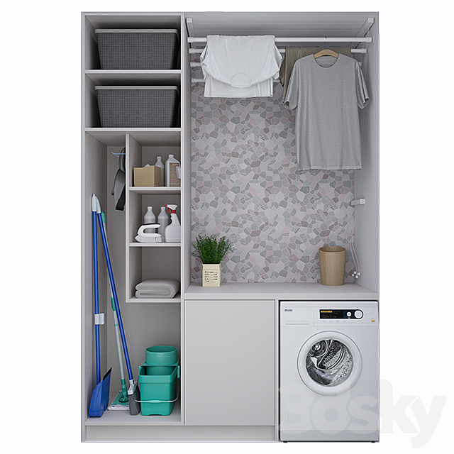 Laundry 3DSMax File - thumbnail 1