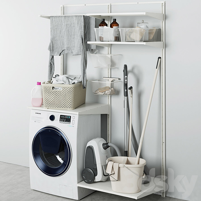 Laundry | Set 2 3DSMax File - thumbnail 1