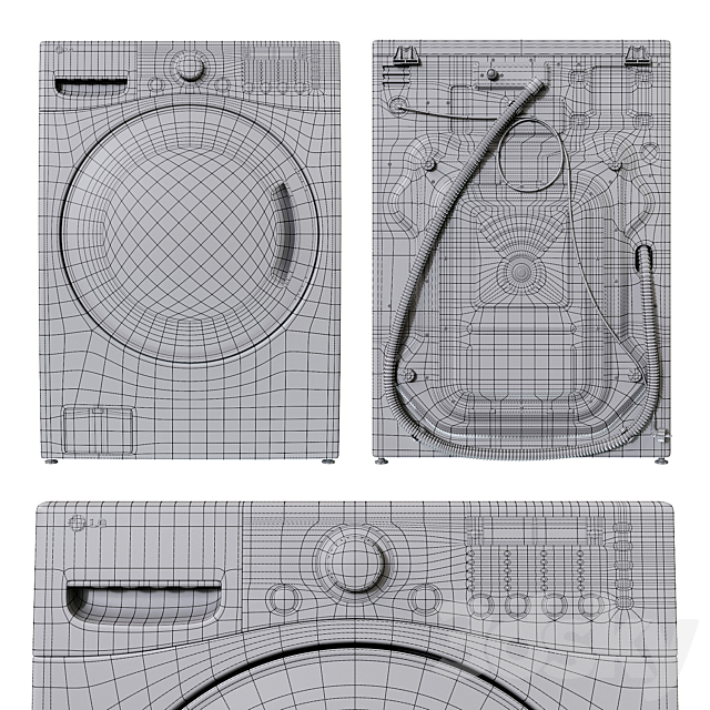 Lg F1255 Rds7 3DSMax File - thumbnail 4