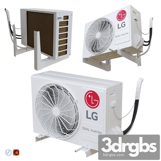 Lg – p12sp (external air conditioning unit) - thumbnail 1