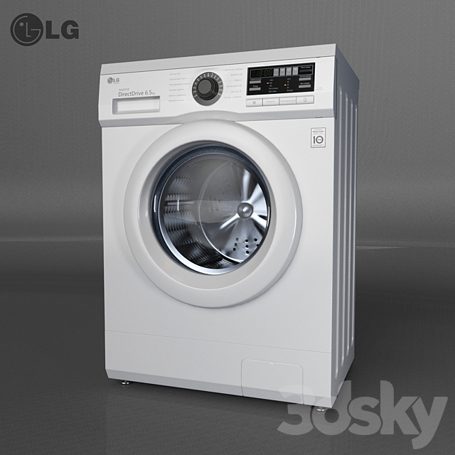 LG_F1096WD4 3DS Max Model - thumbnail 2