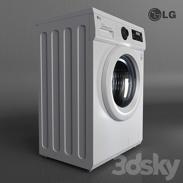 LG_F1096WD4 3DS Max Model - thumbnail 3