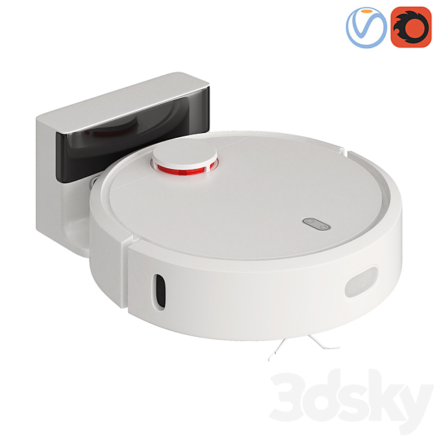 Mi Robot Vacuum 3DSMax File - thumbnail 1