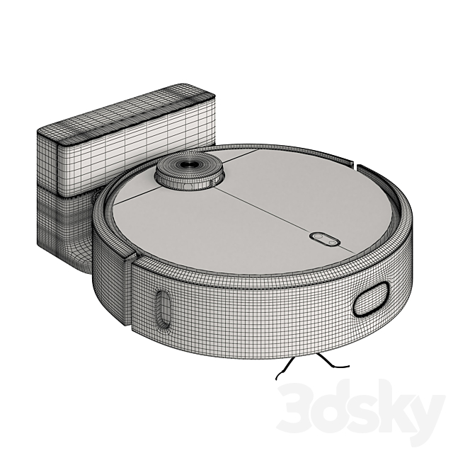 Mi Robot Vacuum 3DSMax File - thumbnail 3