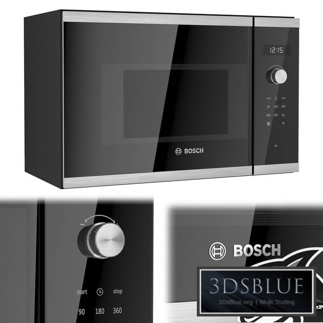 Microwave oven Bosch BFL524MS0 3DS Max - thumbnail 3