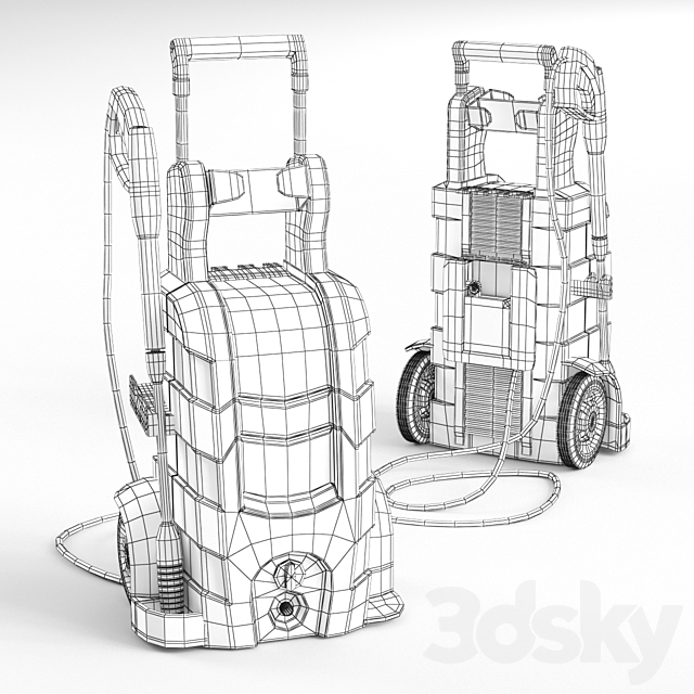 Minisink high pressure Bosch AQT 42-13 3ds Max - thumbnail 2