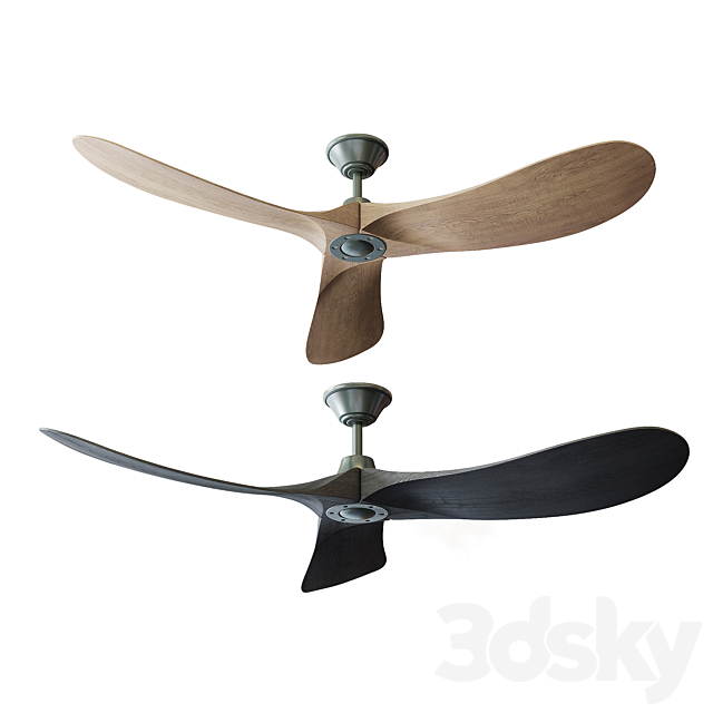 Monte Carlo Ceiling Fan 3DSMax File - thumbnail 1